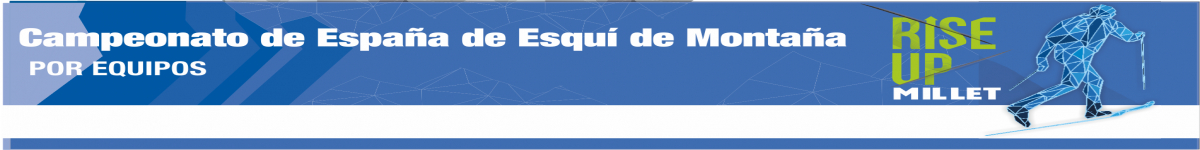 CAMPEONATO DE ESPAÑA DE ESQUÍ DE MONTAÑA POR EQUIPOS   CANDANCHÚ