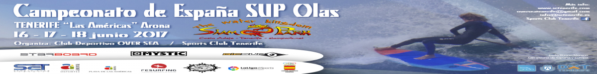 Información  - CIRCUITO CANARIO SUP RACE 2017 + FESTIVAL DE SUP LOS CRISTIANOS