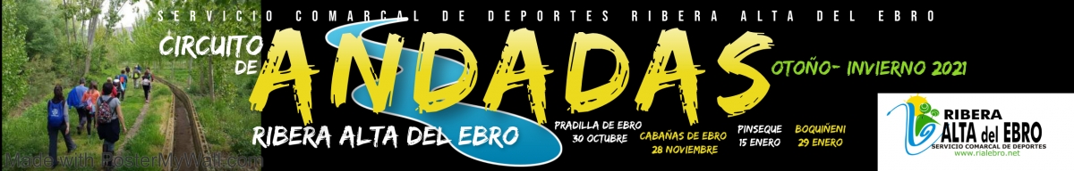 CIRCUITO DE ANDADAS OTOÑO RIBERA ALTA DEL EBRO 2021 