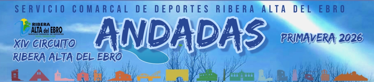 CIRCUITO DE ANDADAS PRIMAVERA RIBERA ALTA DEL EBRO 2026 
