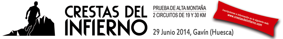 Résultats  - CRESTAS DEL INFIERNO 2014