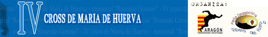 Documentos para descargar  - CROSS MARIA DE HUERVA. MEMORIAL ROSENDO GIMENO