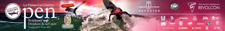 Information  - CTO CANARIO DE SURFING SHARK OPEN DE LA PALMA LOS GUIRRES