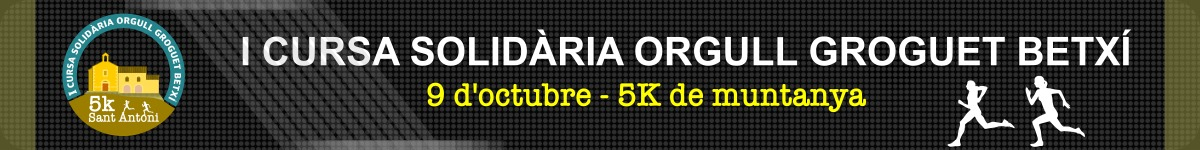 CURSA SOLIDARIA ORGULL GROGUET BETXÍ