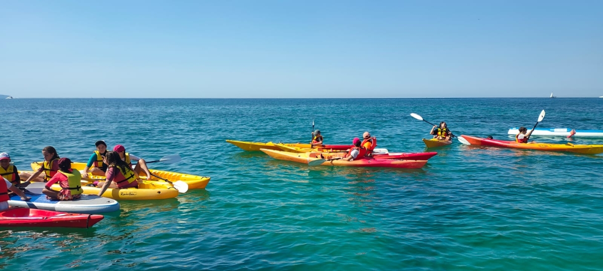 CURSOS DE VERANO DE PIRAGÜISMO PARA NIÑOS DE 7 A 18 AÑOS   2024