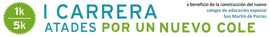 DORSAL SOLIDARIO   I CARRERA ATADES POR UN NUEVO COLE