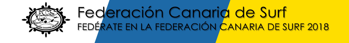 FEDÉRATE  - FEDÉRATE EN LA FEDERACIÓN CANARIA DE SURF 2018