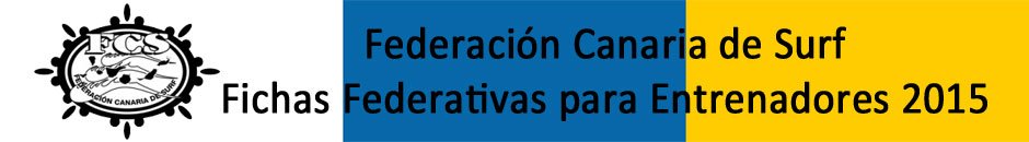 Contacta con nosotros - FICHAS FEDERATIVAS ENTRENADORES 2015