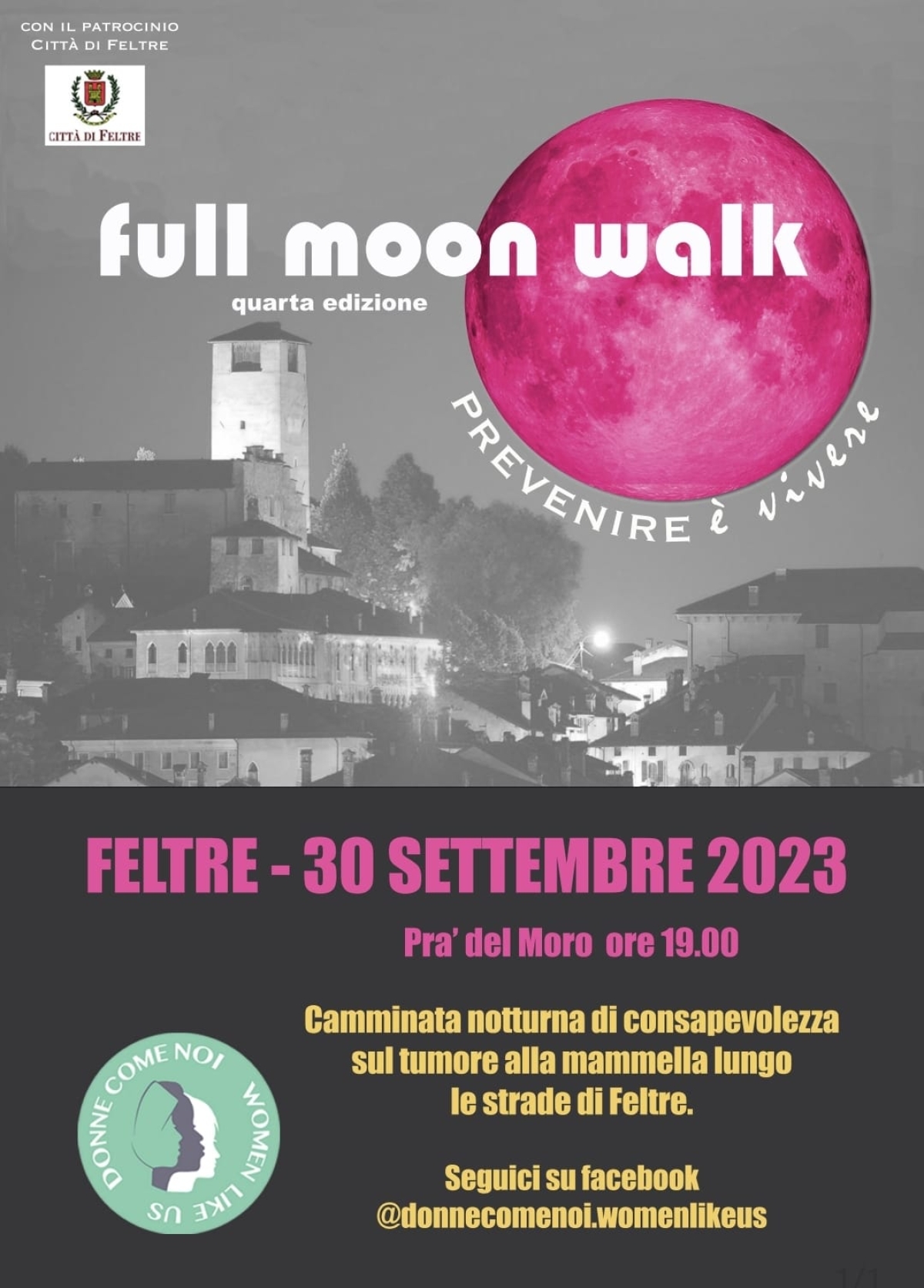 Informazioni  - FULL MOON WALK 2023
