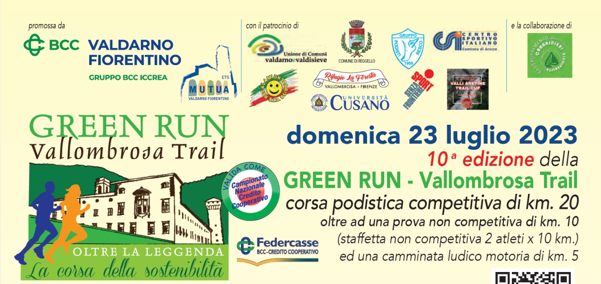 Participant's private zone  - GREEN RUN   VALLOMBROSA TRAIL
