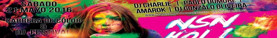 I NSN HOLI. CARRERA & DJ FESTIVAL