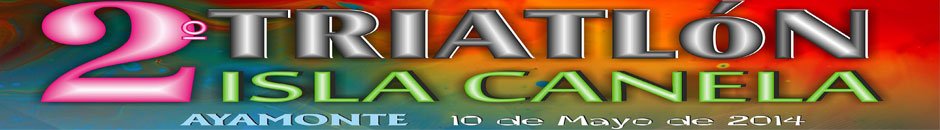 Resultados  - II TRIATLÓN ISLA CANELA