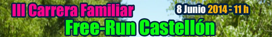Com arribar  - III CARRERA FAMILIAR FREE RUN