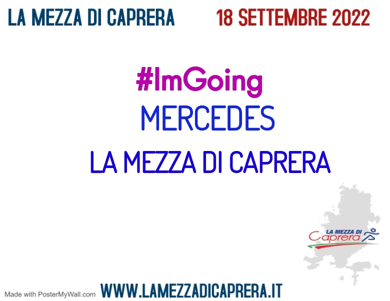 #ImGoing - MERCEDES (LA MEZZA DI CAPRERA)