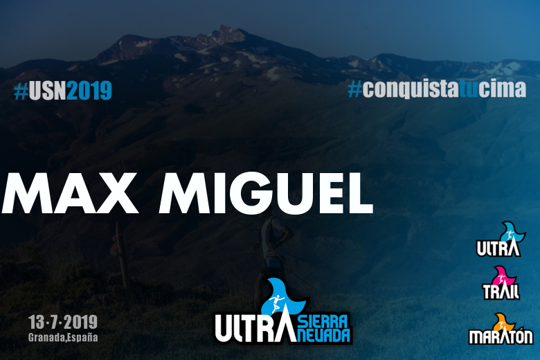 #JazGrem - MAX MIGUEL (ULTRA SIERRA NEVADA  2019)