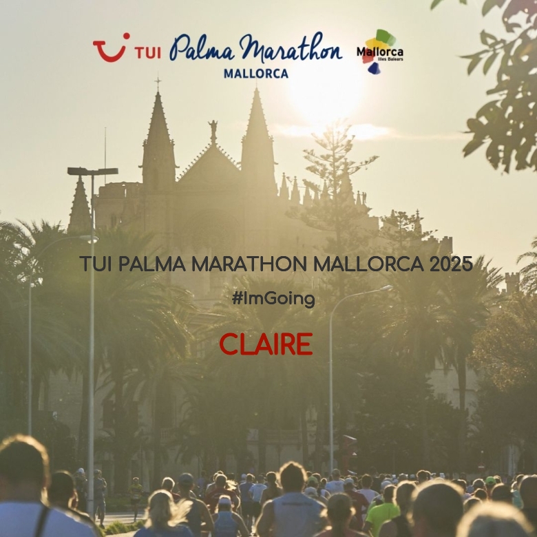 #ImGoing - CLAIRE (TUI PALMA MARATHON MALLORCA 2025)
