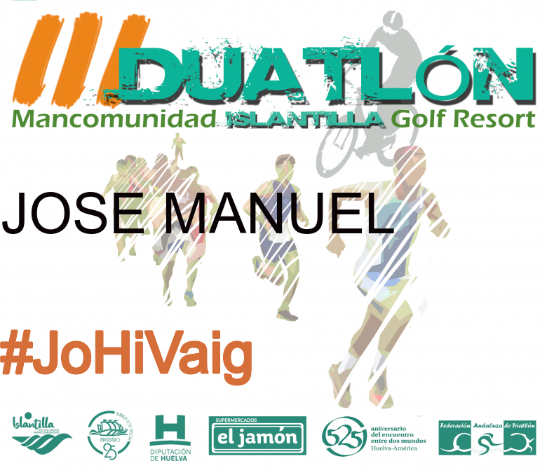 #BinDabei - JOSE MANUEL (III DUATLÓN MANCOMUNIDAD ISLANTILLA GOLF RESORT)