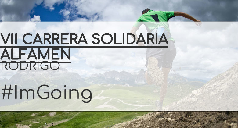 #ImGoing - RODRIGO (VII CARRERA SOLIDARIA ALFAMEN)