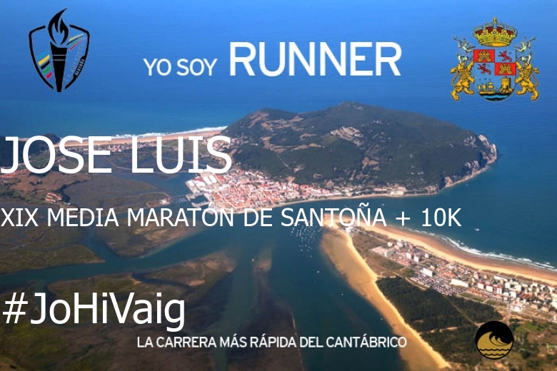 #EuVou - JOSE LUIS (XIX MEDIA MARATÓN DE SANTOÑA + 10K)