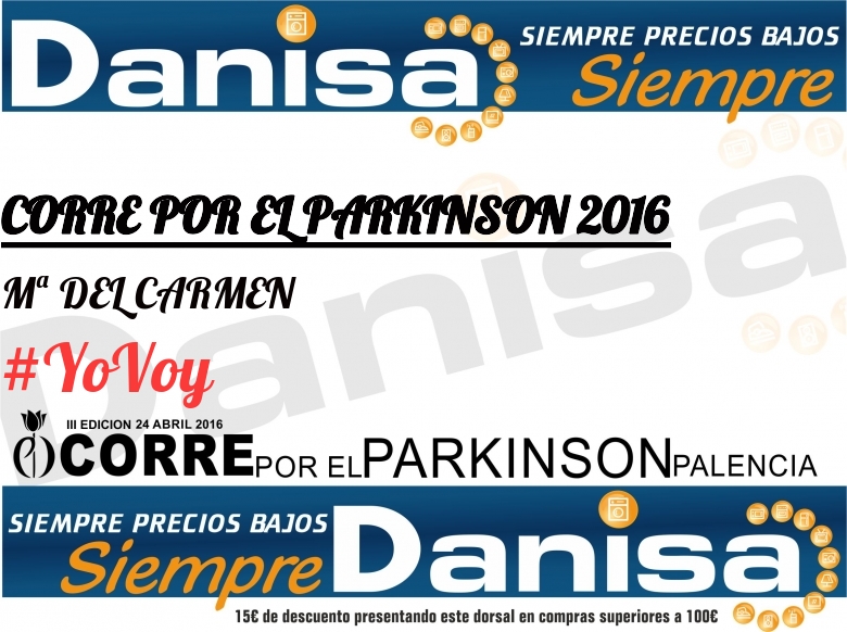 #Ni banoa - Mª DEL CARMEN (CORRE POR EL PARKINSON 2016)