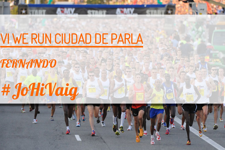 #YoVoy - FERNANDO (VI WE RUN CIUDAD DE PARLA )