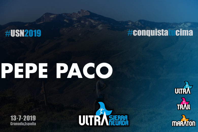 #YoVoy - PEPE PACO (ULTRA SIERRA NEVADA  2019)
