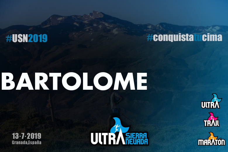 #BinDabei - BARTOLOME (ULTRA SIERRA NEVADA  2019)