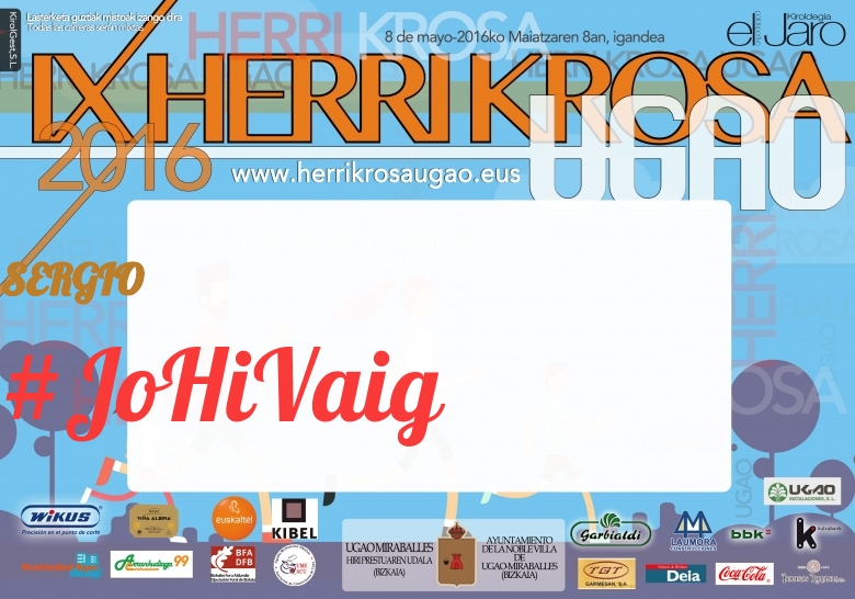 #ImGoing - SERGIO (IX HERRIKROSA UGAO 2016)