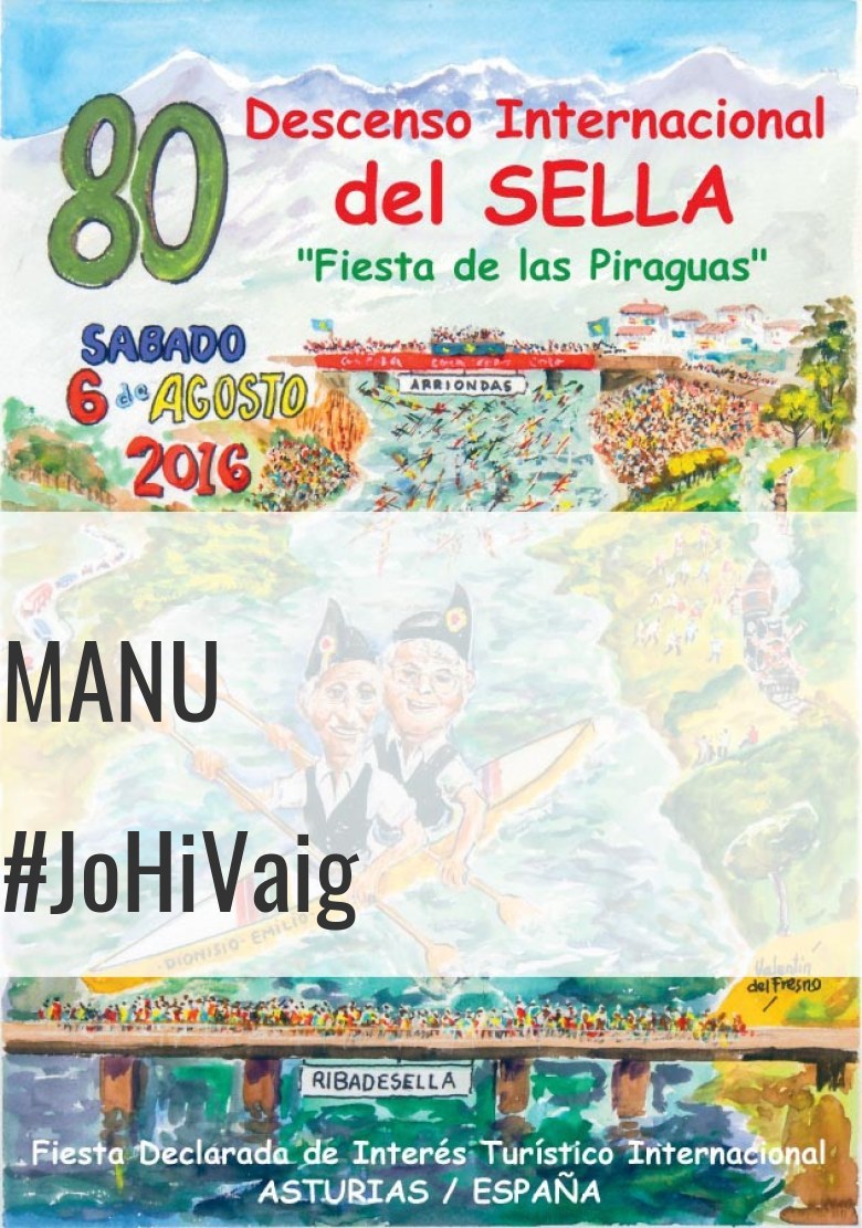 #EuVou - MANU (80 DESCENSO INTERNACIONAL DEL SELLA )
