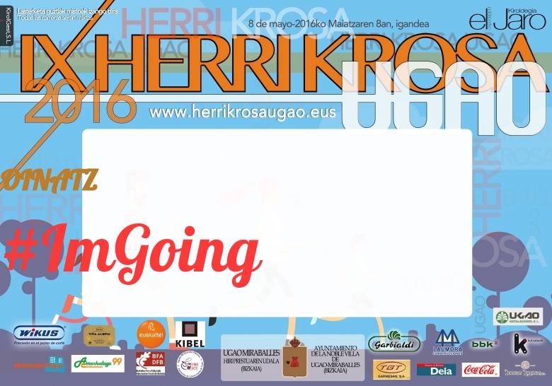 #ImGoing - OINATZ (IX HERRIKROSA UGAO 2016)
