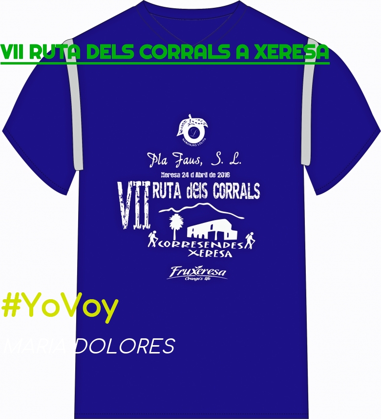 #YoVoy - MARIA DOLORES (VII RUTA DELS CORRALS A XERESA)