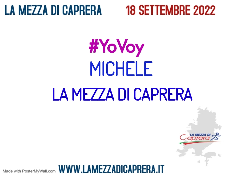 #ImGoing - MICHELE (LA MEZZA DI CAPRERA)