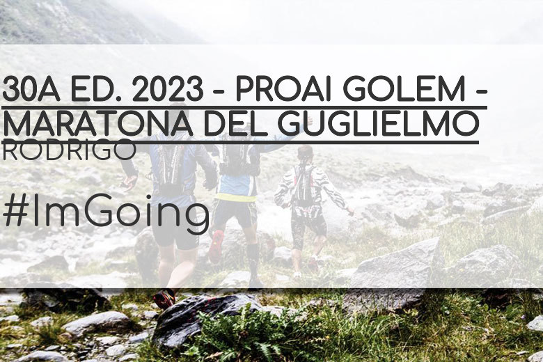 #JazGrem - RODRIGO (30A ED. 2023 - PROAI GOLEM - MARATONA DEL GUGLIELMO)