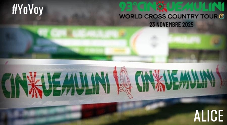 #ImGoing - ALICE (93ª CINQUEMULINI CROSS COUNTRY 2025)