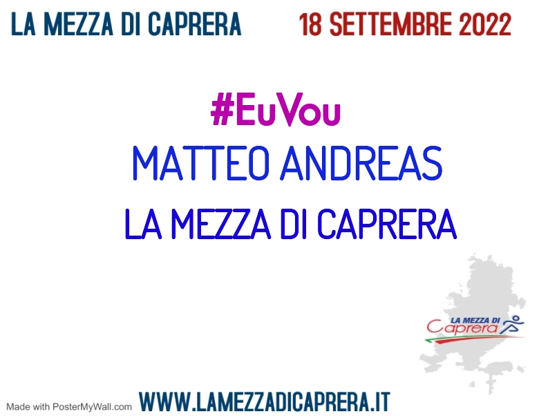#JoHiVaig - MATTEO ANDREAS (LA MEZZA DI CAPRERA)