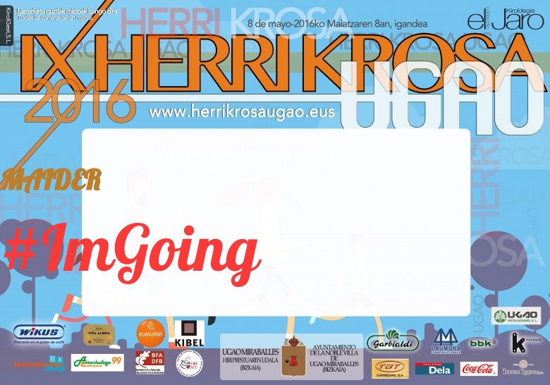 #ImGoing - MAIDER (IX HERRIKROSA UGAO 2016)