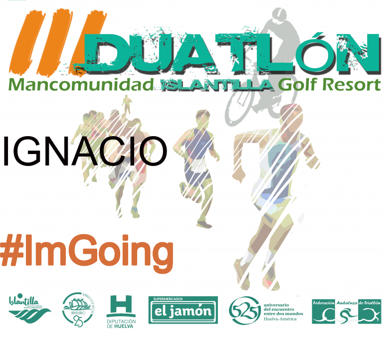 #EuVou - IGNACIO (III DUATLÓN MANCOMUNIDAD ISLANTILLA GOLF RESORT)