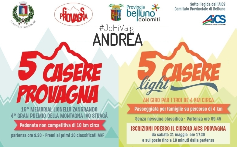 #JoHiVaig - ANDREA (5 CASERE PROVAGNA)