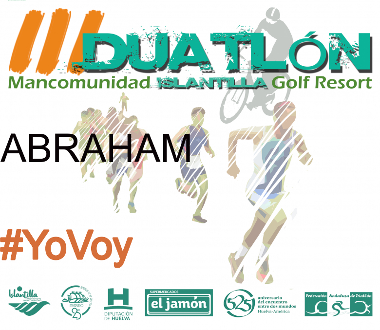 #YoVoy - ABRAHAM (III DUATLÓN MANCOMUNIDAD ISLANTILLA GOLF RESORT)