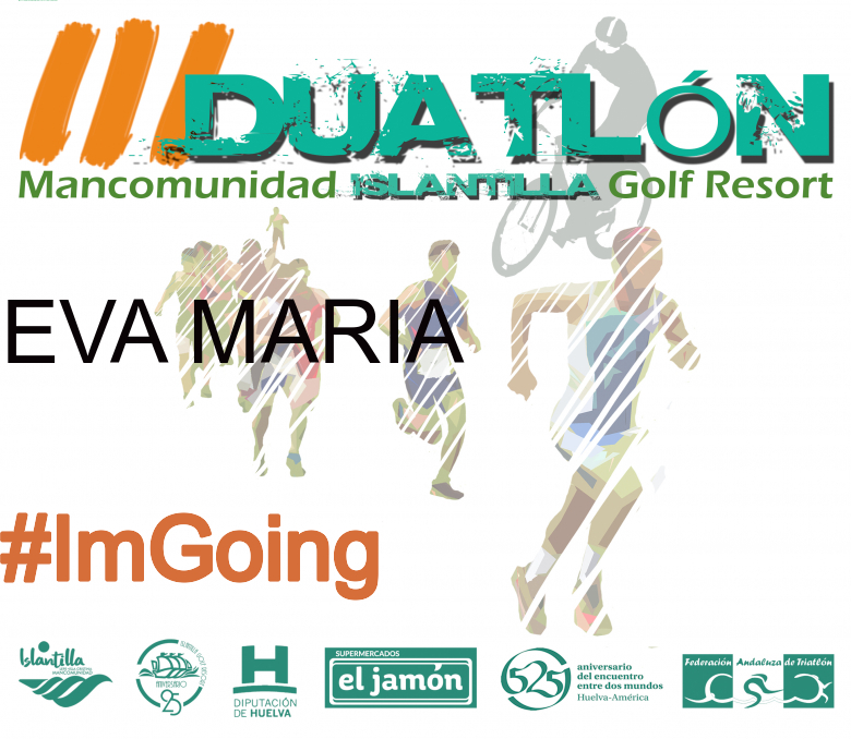 #EuVou - EVA MARIA (III DUATLÓN MANCOMUNIDAD ISLANTILLA GOLF RESORT)