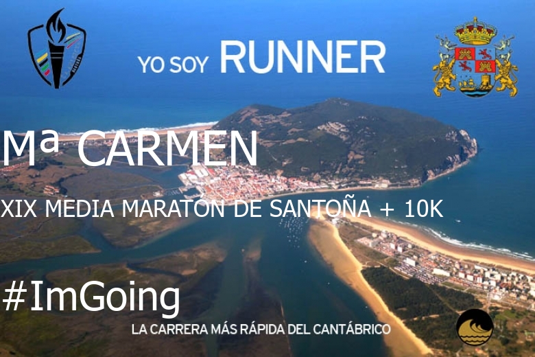 #EuVou - Mª CARMEN (XIX MEDIA MARATÓN DE SANTOÑA + 10K)