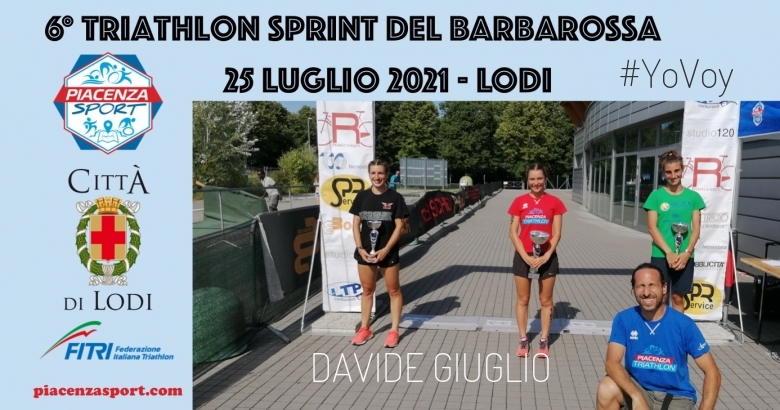 #ImGoing - DAVIDE GIUGLIO (6° TRIATHLON SPRINT DEL BARBAROSSA)