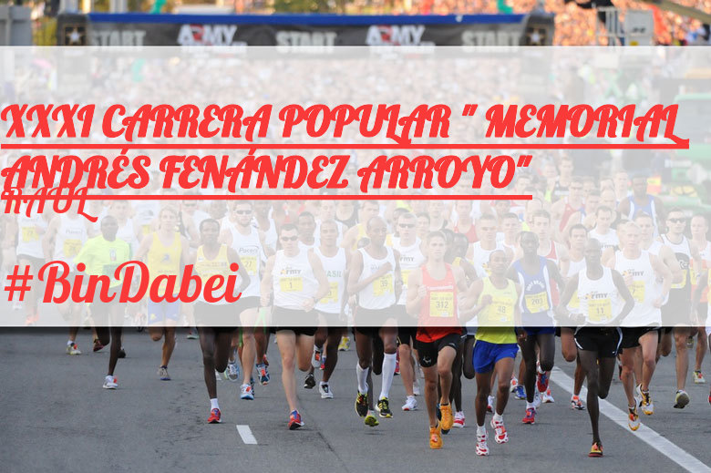 #YoVoy - RAUL (XXXI CARRERA POPULAR 