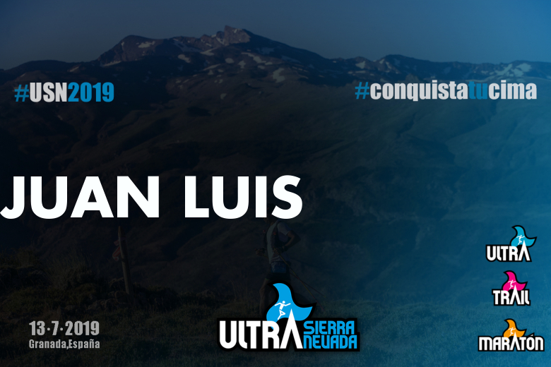 #Ni banoa - JUAN LUIS (ULTRA SIERRA NEVADA  2019)