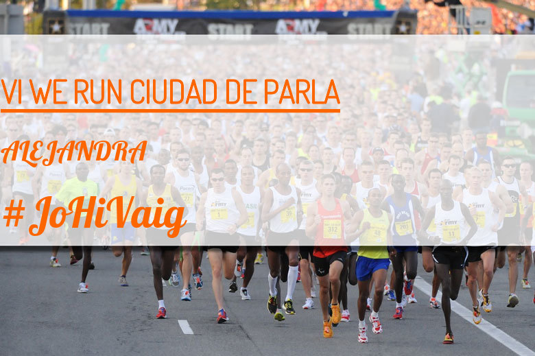 #ImGoing - ALEJANDRA (VI WE RUN CIUDAD DE PARLA )