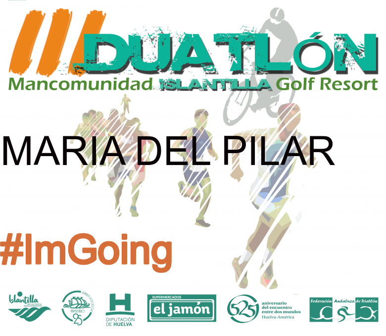 #EuVou - MARIA DEL PILAR (III DUATLÓN MANCOMUNIDAD ISLANTILLA GOLF RESORT)