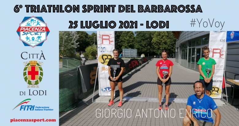 #ImGoing - GIORGIO ANTONIO ENRICO (6° TRIATHLON SPRINT DEL BARBAROSSA)