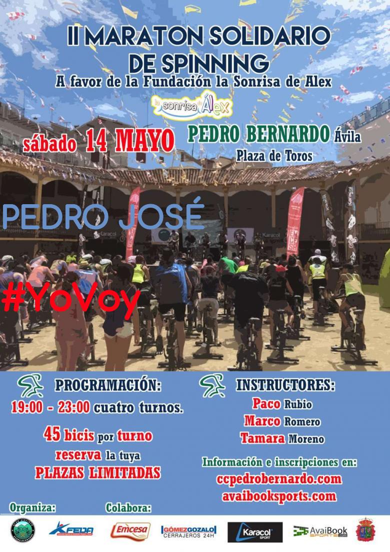 #YoVoy - PEDRO JOSÉ  (II MARATON SOLIDARIO DE CICLO OUTDOOR)