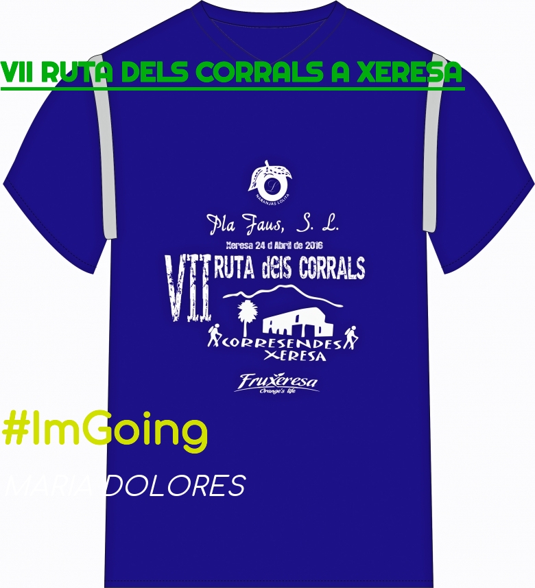 #JoHiVaig - MARIA DOLORES (VII RUTA DELS CORRALS A XERESA)
