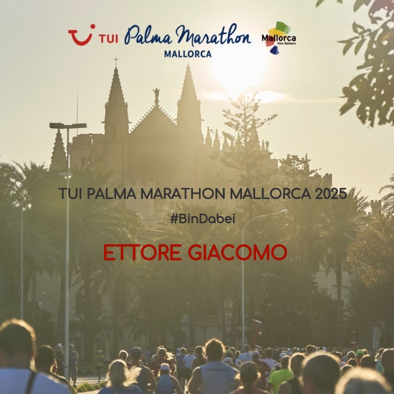 #YoVoy - ETTORE GIACOMO (TUI PALMA MARATHON MALLORCA 2025)